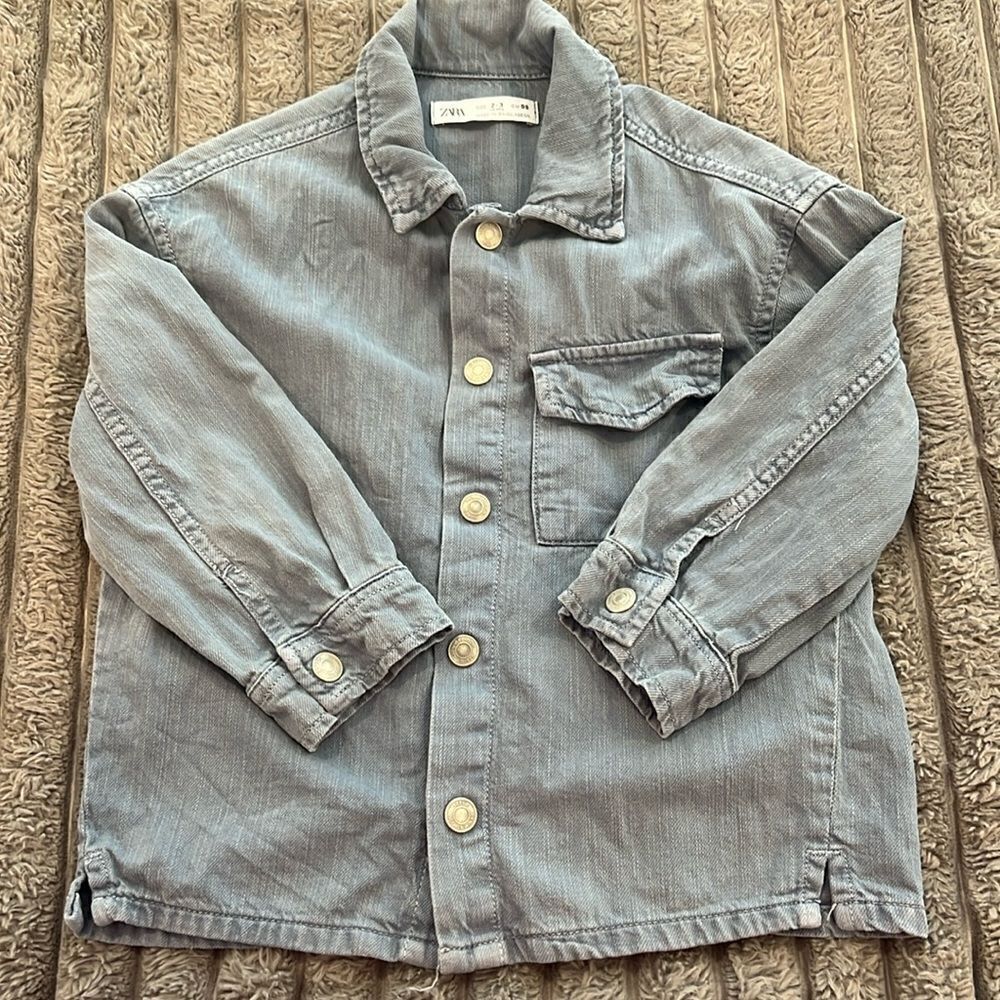Zara denim overshirt